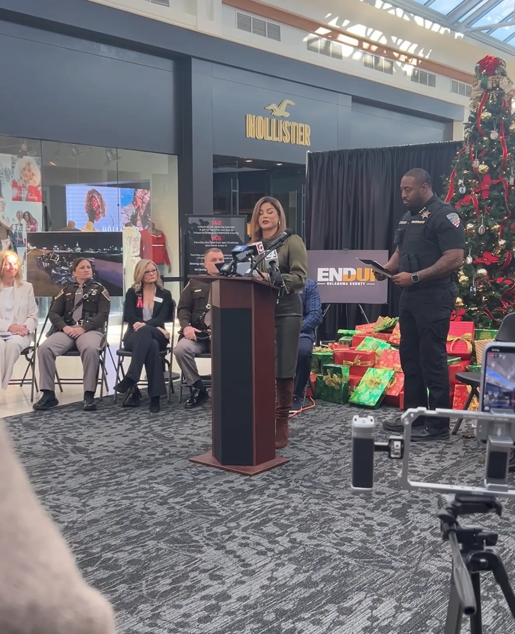 Victim Speaking at Tree of Life Event